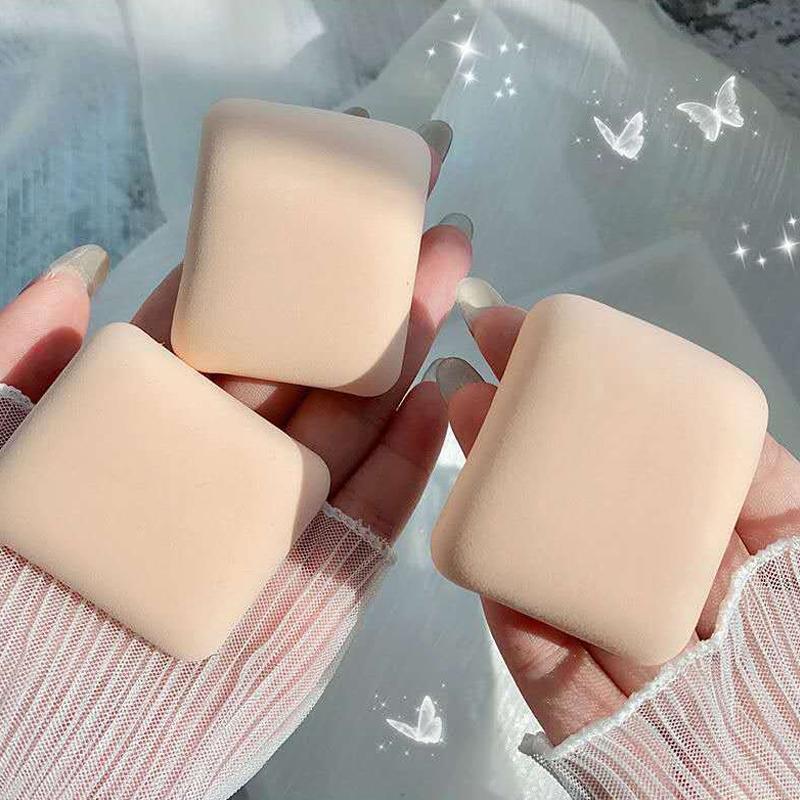 1pcs Soft Cosmetics Puff Concealer Foundation Powder Air-Cushion Facial Makeup Sponge Wet Dry Dual Use Smooth Puff Beauty Tools