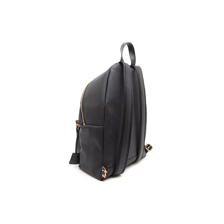 Moschino Gentlemen Bear Leather Backpack Large Unisex Backpacks Black A7632-8210-1555