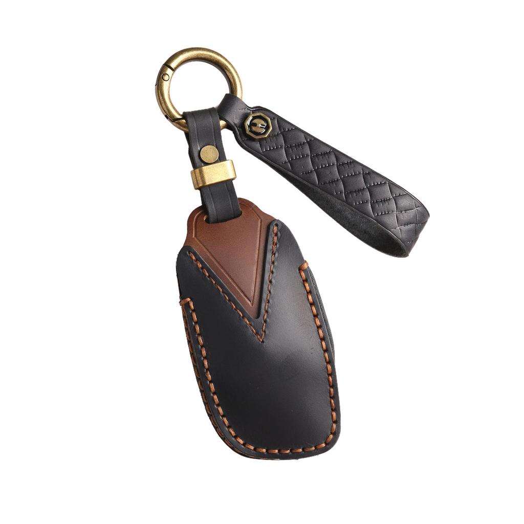 Key Cover for 2023 Haval Second Gen Big Dog, Beast 23 Models, Kugou Car Xiaolong Max, Genuine Leather