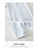 Summer Baby Long-Sleeve Cotton Romper - Lightweight Wrap-Around Air Conditioning Suit