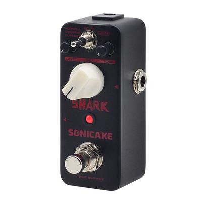 SONICAKE Distortion Guitar Effect Pedal, High Gain, True Bypass, 3 Modes (Normal, Modern, Classic), Shark
