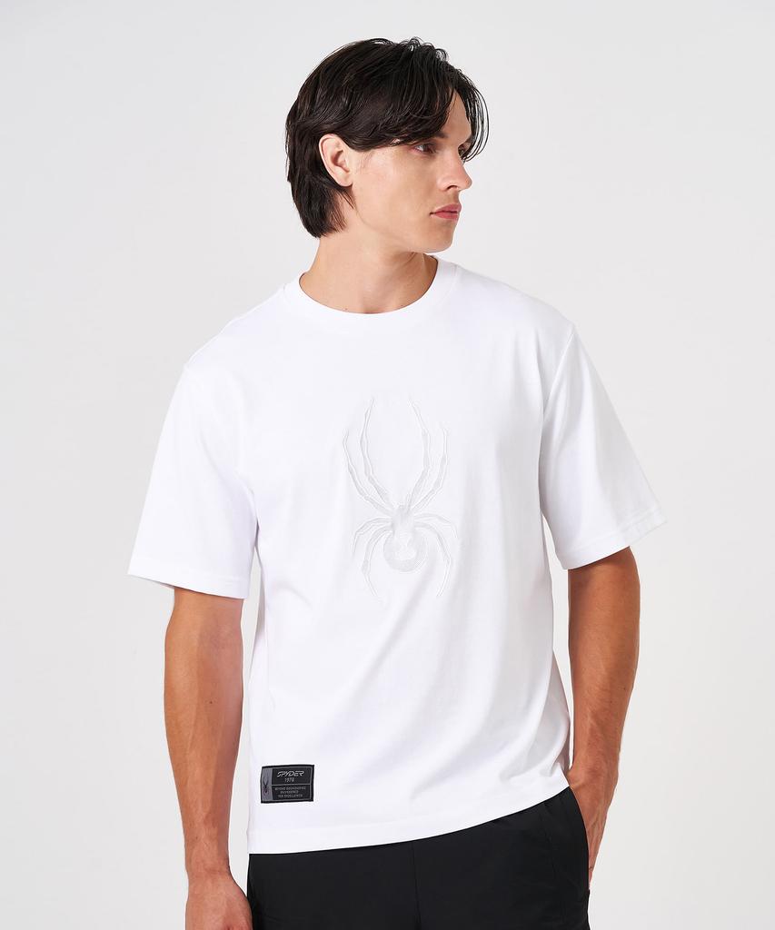 SPYDER Men'S Big Logo Short Sleeve T-Shirt Spkmcnrs306Mwht