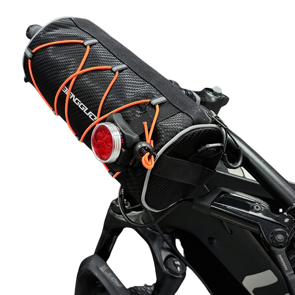 2.5L Bike Handlebar Bag Large Capacity Bicycle Frame Pannier Bag Multi-Pockets Portable Shoulder Bag Outdoot Cycling Accessories