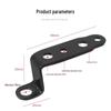 Z-Shaped Rearview Mirror Spotlight Bracket for Motorcycle and Electric Vehicle.