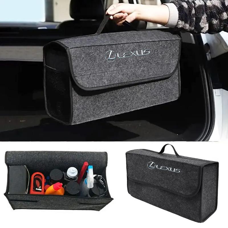 2026 Hot Interior Stickers Lexus Car Trunk Organizer Storage Tidying Foldable Accessories Supplies For IS250 IS460 RX300 UX IS20