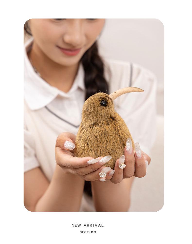 Kiwi Bird Plush Toy: Cute New Zealand National Bird Doll Pendant