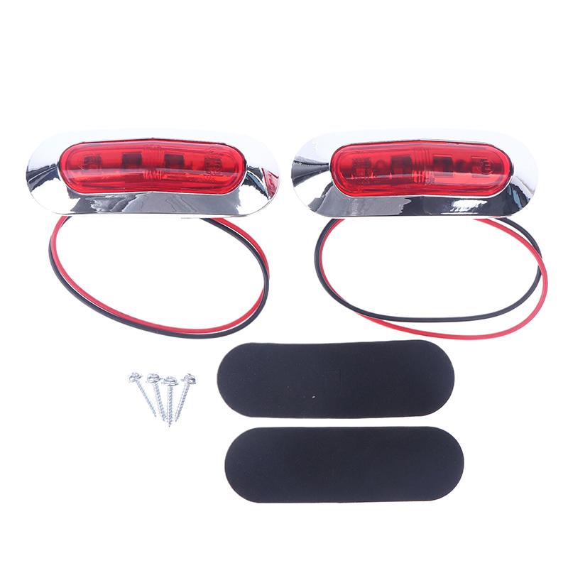 2Pcs 12V-24V Boat Navigation Led Boat Navigation Lights Waterproof For Marine Yacht Boat Signal Lamp as the picture