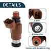 Auto Für Mazda Protege Pajero Familia Prima 1.8L Kraftstoffeinspritzdüse Adapter INP-780 FP35-13-250