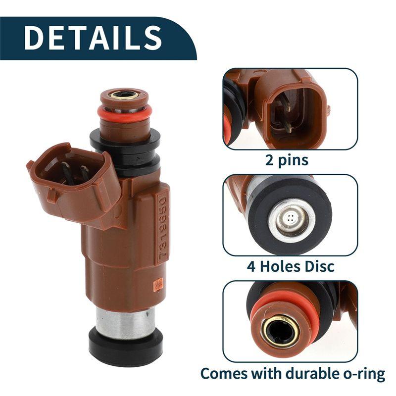 Auto Für Mazda Protege Pajero Familia Prima 1.8L Kraftstoffeinspritzdüse Adapter INP-780 FP35-13-250