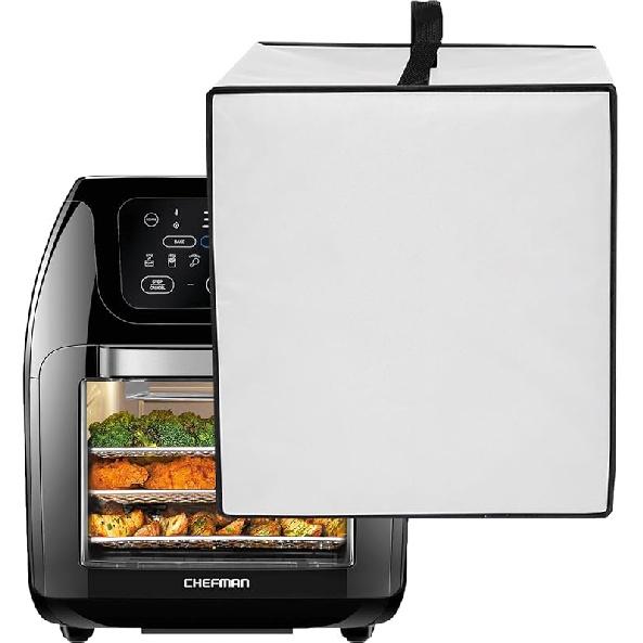 Air Fryer Cover Heavy Duty Heat-resistant Waterproof Dust Protective Case Compatible with CHEFMAN Multifunctional Digital Air Fryer 10L Family Size