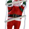 Santa Claus Climbing Ladder Ornaments Xmas Tree Santa Claus Climbing Ladder Rope Hanging Pendant Merry Christmas Decoration