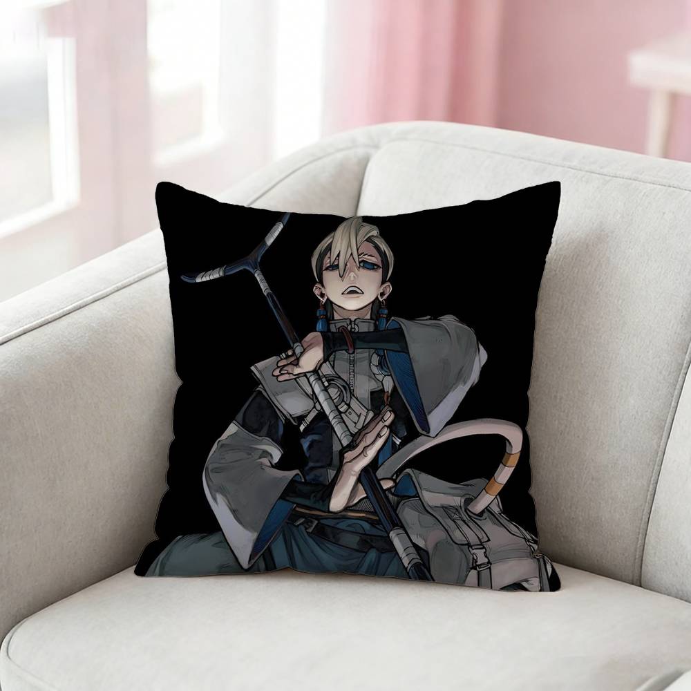 G-Gachiakuta Anime Icon Pillow Case For Sofa Living Room Home Office Decor Protective Cover