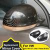 2x Mirror Cover MK5 Car Side Door Rearview Side Mirror Cover Cap For VW GOLF 5 MK5 GTI Jetta Passat B5.5 B6 EOS Sharan Superb
