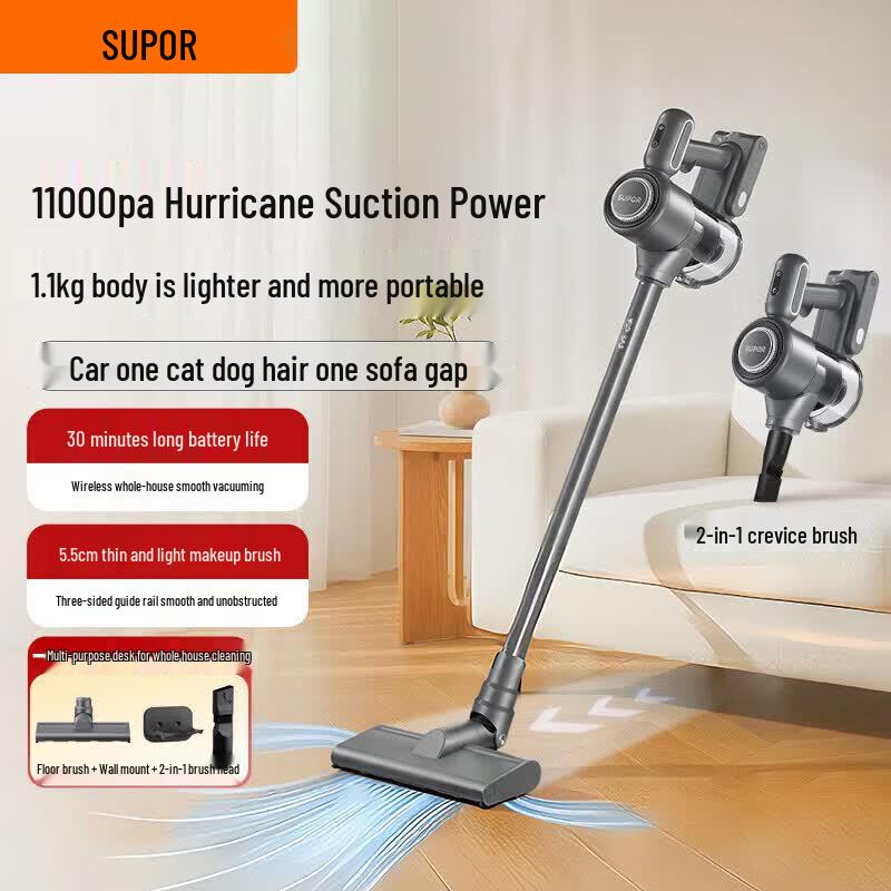 Supor Cordless Handheld Vacuum Cleaner CN plug (adapter included)