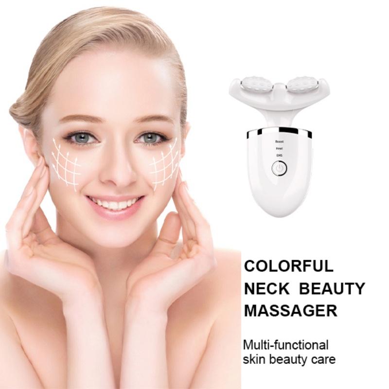 Portable Neck Face Beauty Device Multi-functional Skin Beauty Care Lifting Massage Skin Tightening Device Face Massager