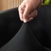 Simple Elastic Solid Semi-Circular Sofa Cover Single Couch Cover For Internet Cafes Els Stretch Dust Cover For All Seasons