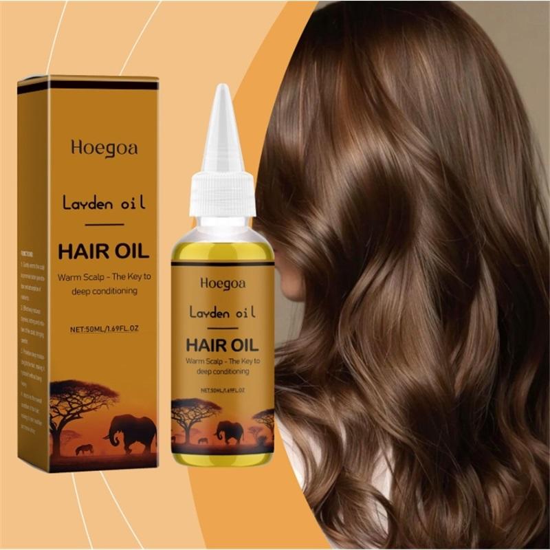 Aceite Nutritivo Tradicional de África Occidental Layden 50 ml Sella la Humedad Fortalecimiento del Cuero Cabelludo y Raíces del Cabello