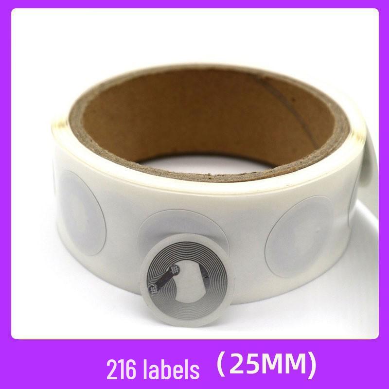 NFC Anti-Metal Wet Inlay Chip 213/215: Electronic Anti-Magnetic Induction Sticker Tag