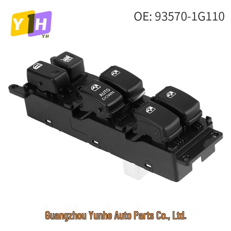 The 93570-1G110 Is an Electric Window Control Switch Suitable for Hyundai and Kia Vehicles.