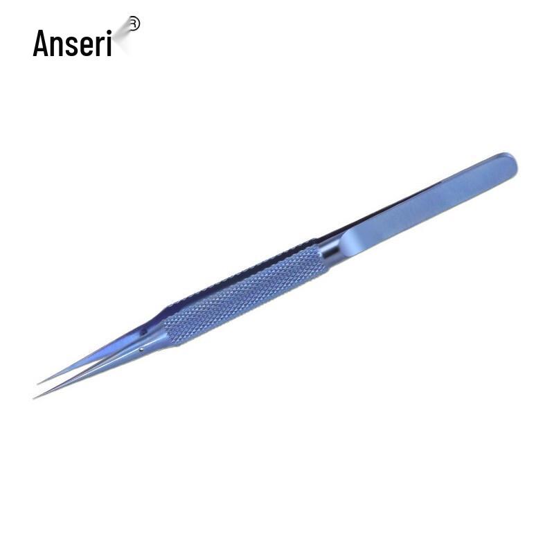 Ancai Rui Titanium Alloy Straight Tip Precision Tweezers