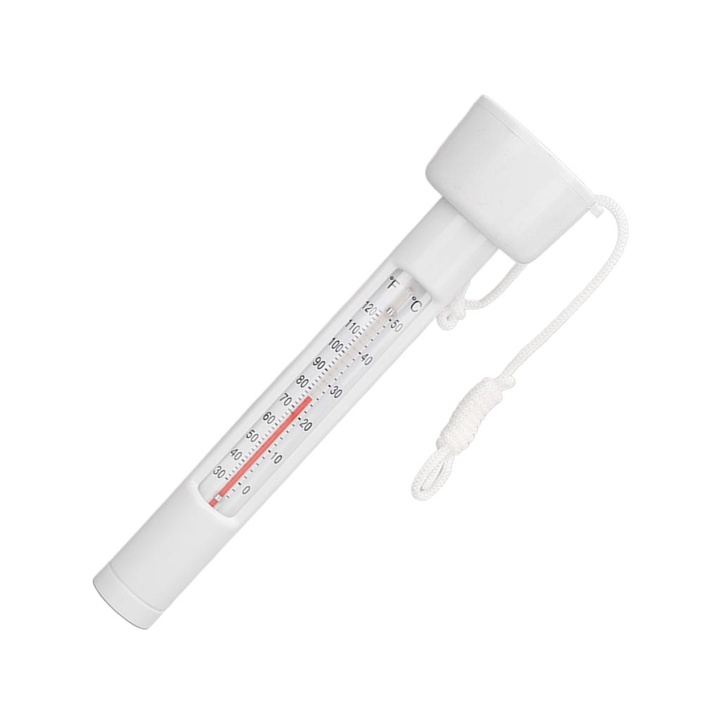 Pool Thermometer Transparent Color Waterproof Durable 0 To 50 Celsius Easy Reading Swimming Pool
