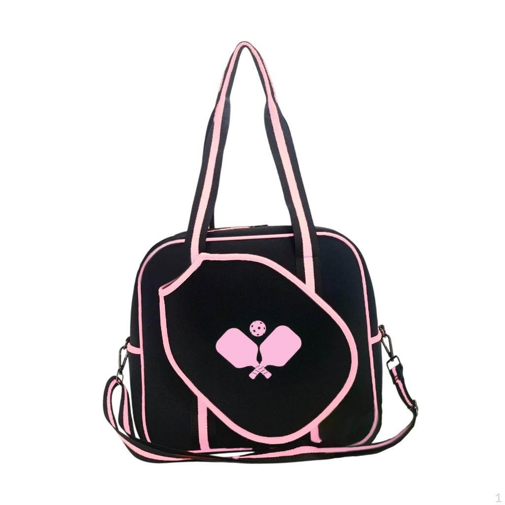 Pickleball Bag for Women Pickle Ball Tennis Professional Gym Handbag Crossbody