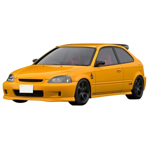 

ignition model 1/18 scale INITIAL D Honda CIVIC (EK9) Type R Yellow finished product