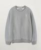 Seteo Lauren Small Logo Basic Sweatshirt Melange Grey
