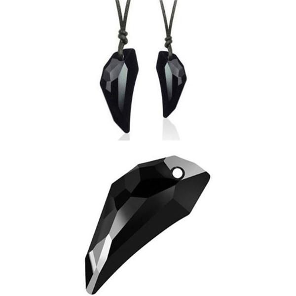 Men Simple Jewelry Necklace Fashion Necklace Glass Decoration Simple Necklace