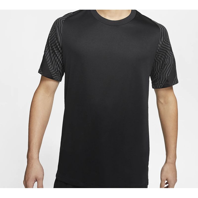 Nike Dri-Fit Strike Soccer Quick-Dry Short Sleeve T-Shirt Men Tops Black CD0571-010