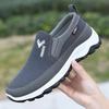 Men New Summer Lao Beijing Slip-on Mesh Casual Shoes, Breathable Soft Sole Comfort Walking Shoes for Fathers