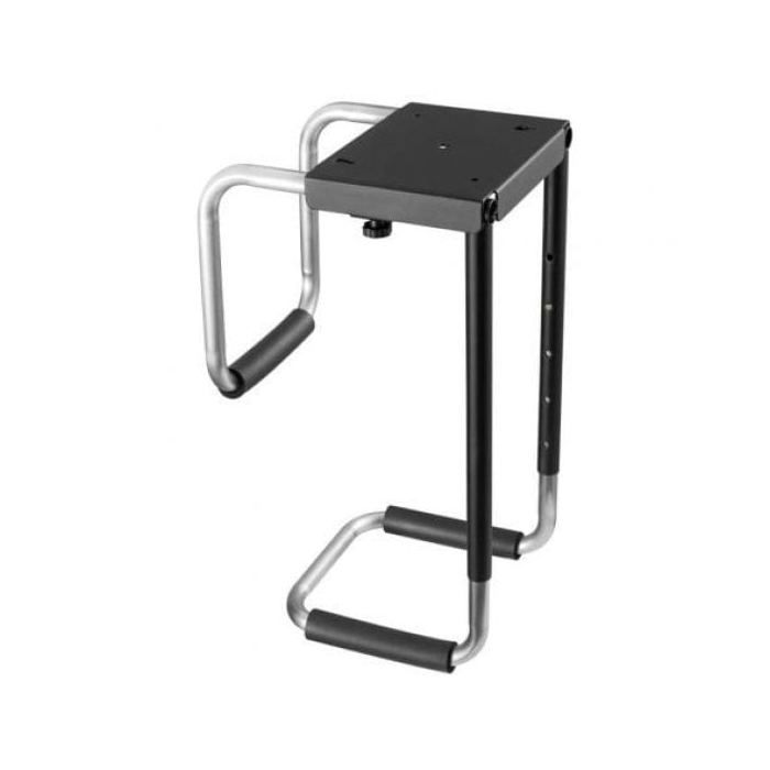Soporte Bajo Mesa AISENS MPC08-337 Plata-Negro Ajustable 30kg para CPU/PC