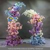 Lilang Monet Style Wedding Arch Floral Arrangement Pair