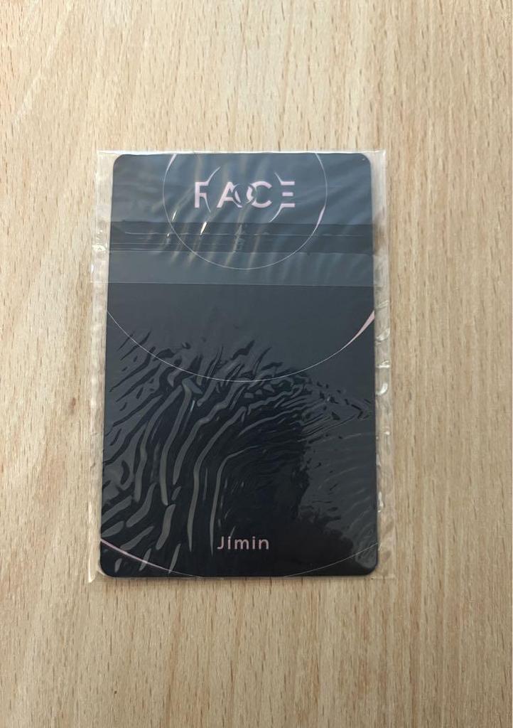 [USED] JIMIN FACE JPFC Bonus Hologram Trading Card BTS Official