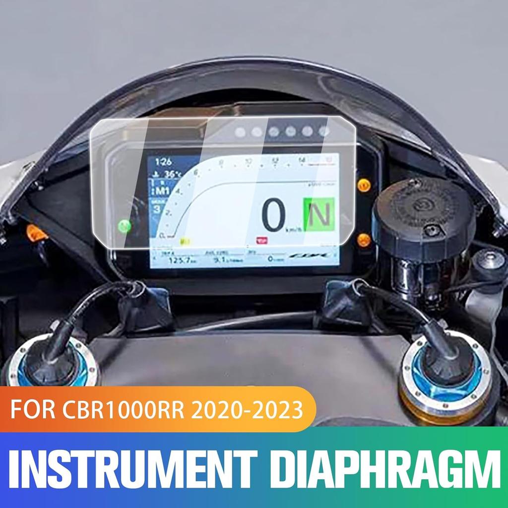 Instrument Film Dashboard Screen Protector Replacement for Honda CBR1000RR Fireblade/SP 2020-2024 Cluster Display Screen Protective Cover