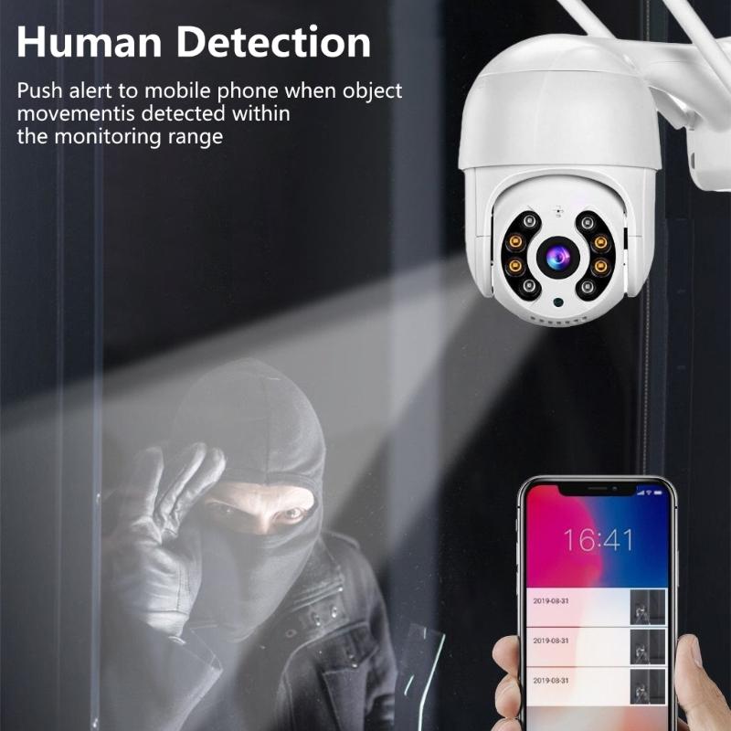Wifi Camera Indoor Camera for Security 1080P Pet Camera for Baby Monitors Motion Detectio Tracking  Waterproof Camera