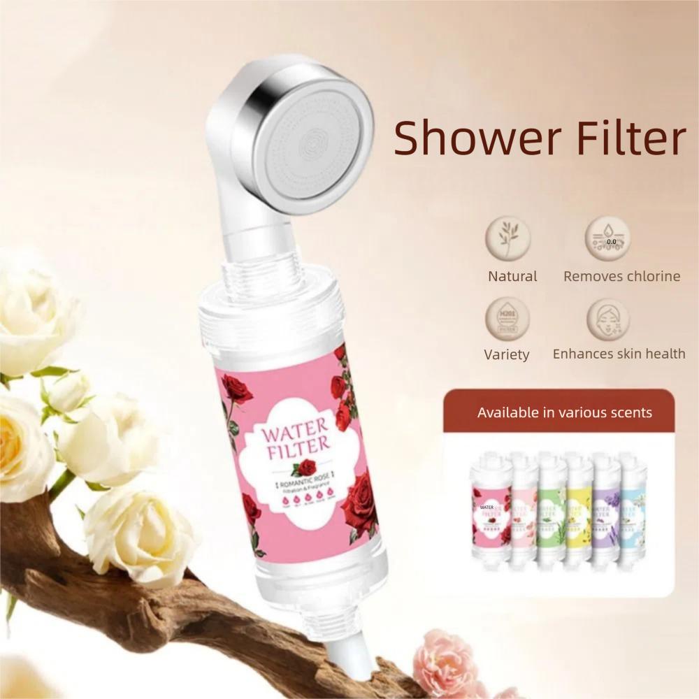 Replaceable Shower Filter Perfume Fragrance Shower Cartridge  Bathroom Accessories