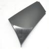 Lip Fin Splitter Spoiler Canard Sticker 6pcs Glossy Black Carbon Fiber Car Styling Front Bumper