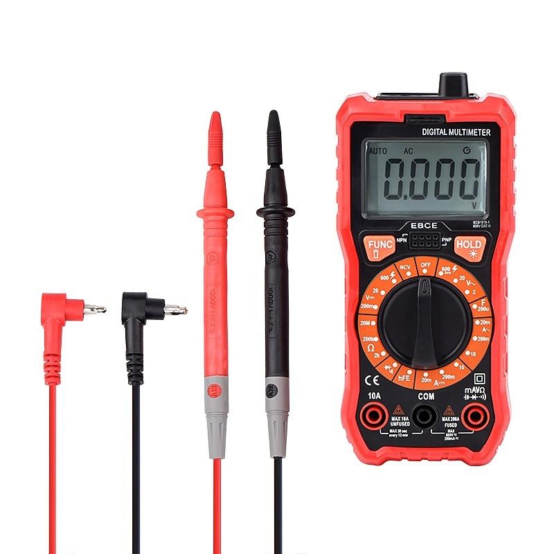 

Мультиметр Цифровий тестер QHTITEC Автоматичне вимірювання відстані 6000 AC/DC Вольтметр РК-дисплей