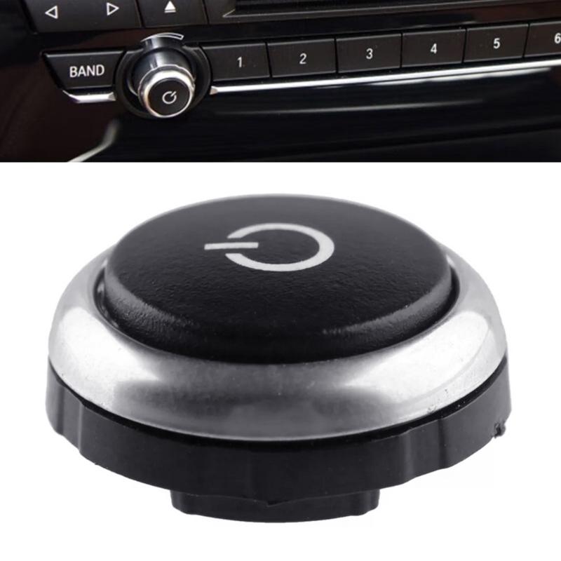 Upgraded Radio Volumes Knob Plastic 63139328426 Quick Installation Easy Sound Control Simple Installation for Car
