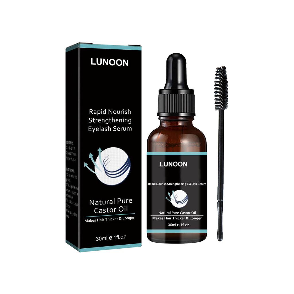 Nourishing Lash Serum – Biotin with Castor Oil and Peptide, Conditions Lashes, Prevents Breakage and Boosts Natural Lash Health