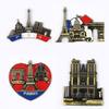 Metal Fridge Magnet Eiffel Tower Paris France Travel Souvenirs Gift Refrigerator Magnets Sticker Home Decor