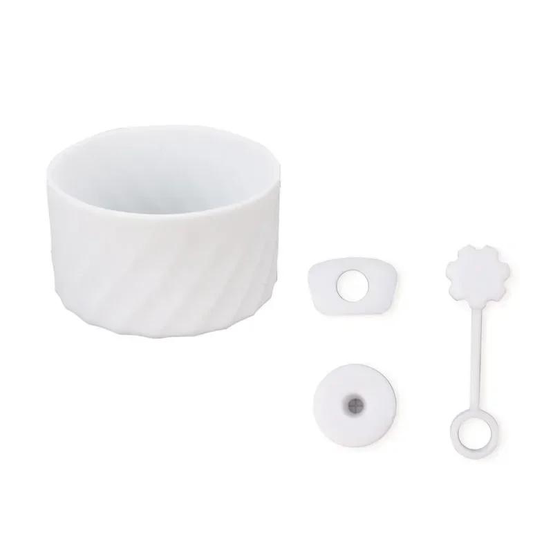

4Pcs Silicone Spill Proof Stopper Protective Boot Accessories Set for Most 40oz Water Cup and Straw Covers Reusable Cup Tool