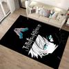 Anime Rug with Jujutsu Kaisen Design, Gojo Satoru Illustration Carpet Suitable for Use As an Anti-slip for Living Room Bedroom Sofas