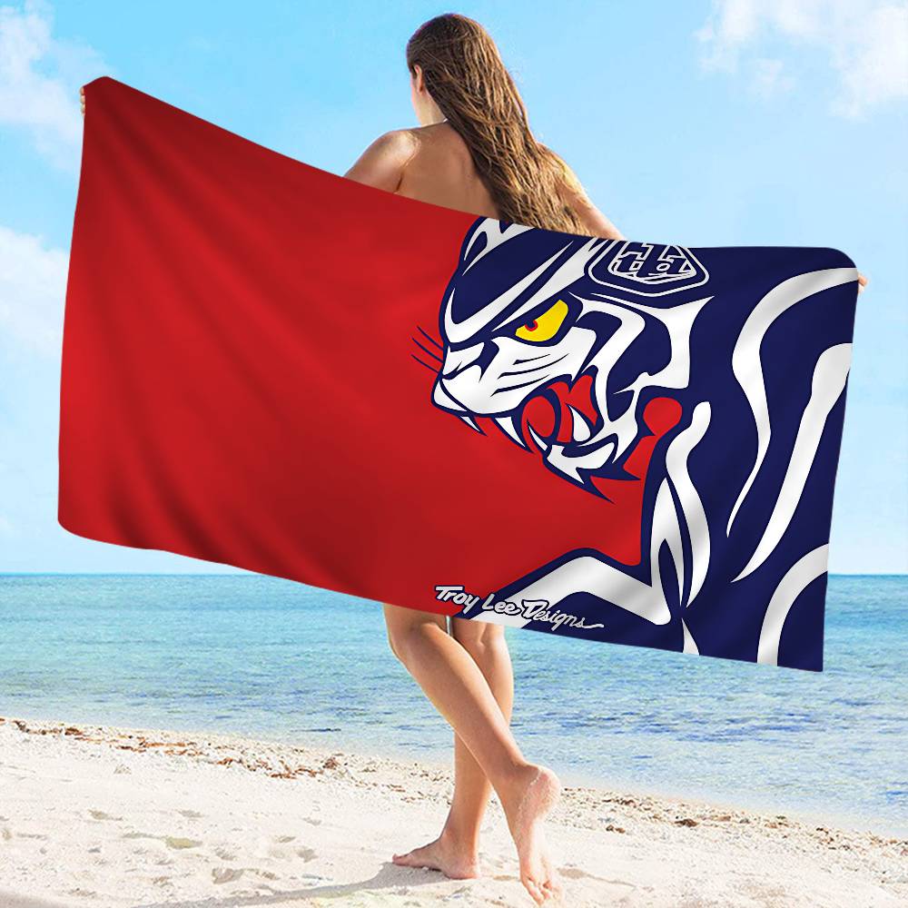 T-Troy Lee D-Designs Microfiber Blanket Quick Drying Beach Towels Oversized Printing Super Absorbent Pool Towel Blanket