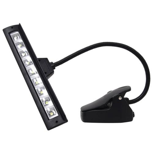 KC Music Stand Light, Gooseneck Type, 9 LEDs, KML-04