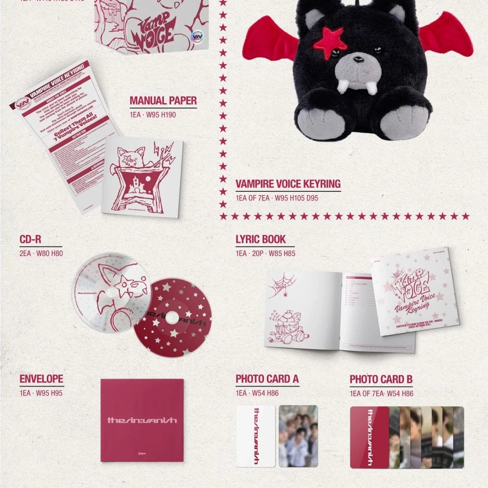 ENHYPEN [THE SIN : VANISH] 7th Mini Album VOICE KEYRING