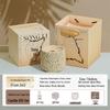 Luxury Cement Cup Aromatherapy Candle: Long-Lasting Fragrance and Elegant Ornament for a High-End Ambiance, Perfect Birthday Gift