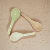 Underglaze Colored Spoon Household Ceramic Large High Temperature Resistant Spoon High-End Exquisite Large Porridge Spoon Salad Spoon Feeding Rice