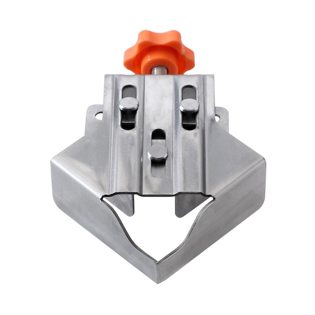 Heavy Duty 90 Angle Clamp Stainless Steel Corner Clamp 2 Type for Accurate Woodworking Strong Grip Effortless Operation